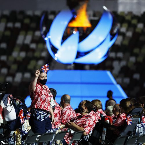 Tokijo paralimpinių žaidynių uždarymo ceremonija  © Scanpix nuotr.