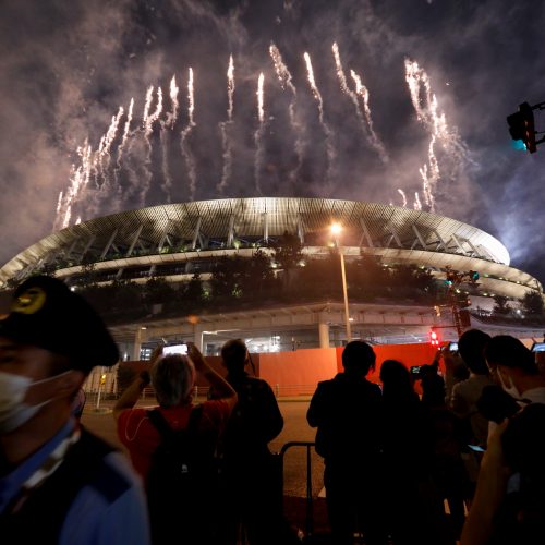 Tokijo paralimpinių žaidynių uždarymo ceremonija  © Scanpix nuotr.