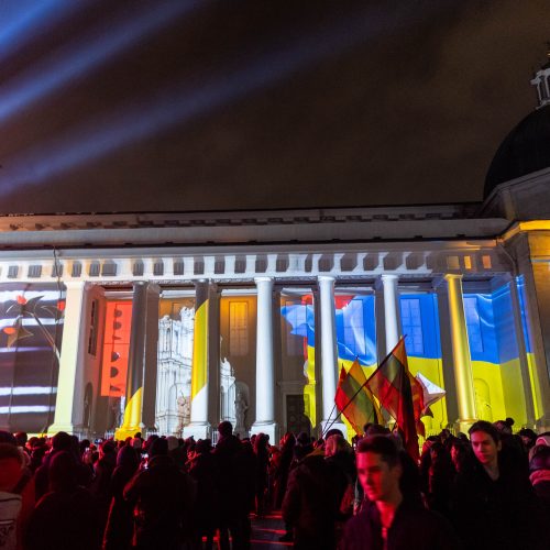 700-ojo Vilniaus gimtadienio renginys „Laiko portalas“  © L. Balandžio / BNS nuotr.