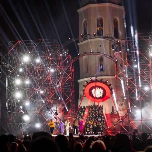 700-ojo Vilniaus gimtadienio renginys „Laiko portalas“  © L. Balandžio / BNS nuotr.