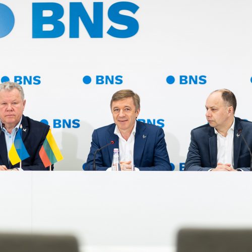 Spaudos konferencijos po II savivaldos rinkimų turo  © Ž. Gedvilos / BNS nuotr.