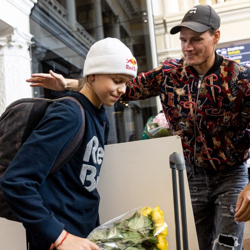 Pasaulio breiko čempione tapusios Bgirl Nicka sutikimas  © P. Peleckio / BNS nuotr.