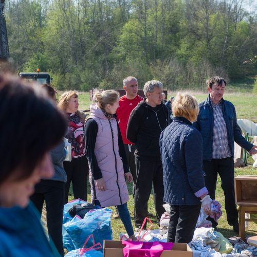 Tauragės rajone sudegė klebonijos pastato stogas  © Butauto Barausko nuotr.