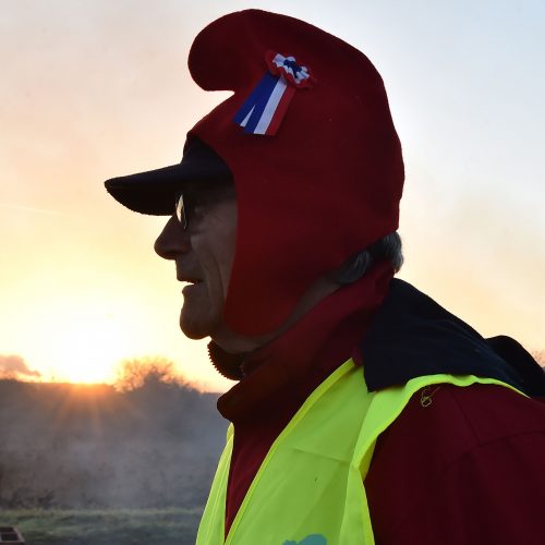 „Geltonųjų liemenių“ protestai Paryžiuje  © EPA-ELTOS ir Scanpix nuotr.