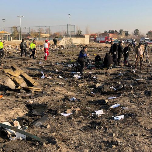 Irane sudužo Ukrainos keleivinis lėktuvas  © Scanpix nuotr.