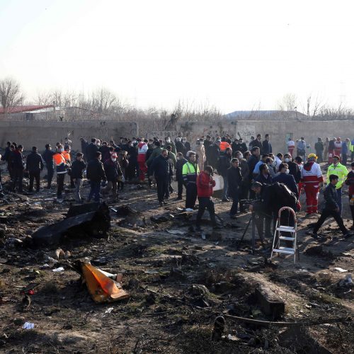 Irane sudužo Ukrainos keleivinis lėktuvas  © Scanpix nuotr.