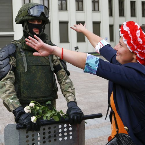 Baltarusijoje toliau nerimsta protestai  © Scanpix nuotr.