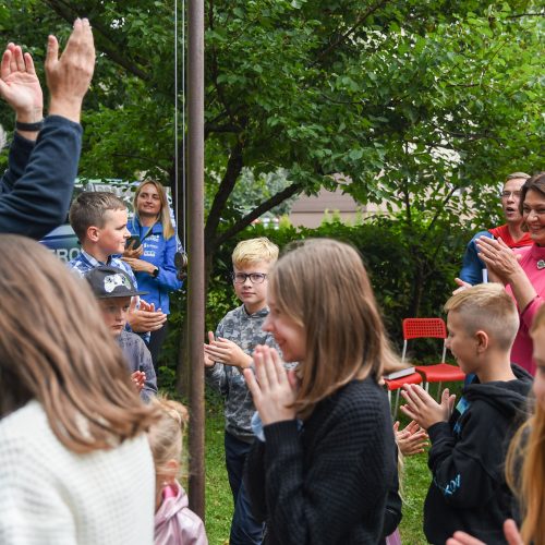 Raseiniuose atidarytas Maltiečių vaikų dienos centras  © V. Domkutės / Prezidentūros nuotr.