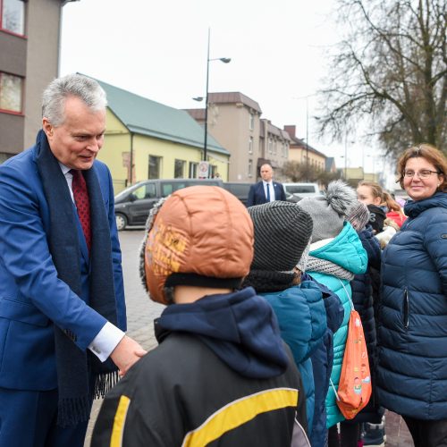 Prezidento vizitas Utenoje ir Dusetose  © R. Dačkaus / Prezidentūros nuotr.