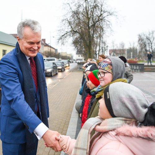 Prezidento vizitas Utenoje ir Dusetose  © R. Dačkaus / Prezidentūros nuotr.