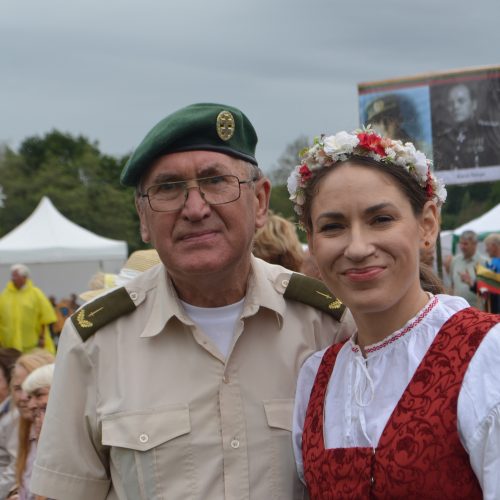 Lietuvos politinių kalinių ir tremtinių sąjungos renginys „Su Lietuva širdy“ Ariogaloje  © V. Skučaitės nuotr.