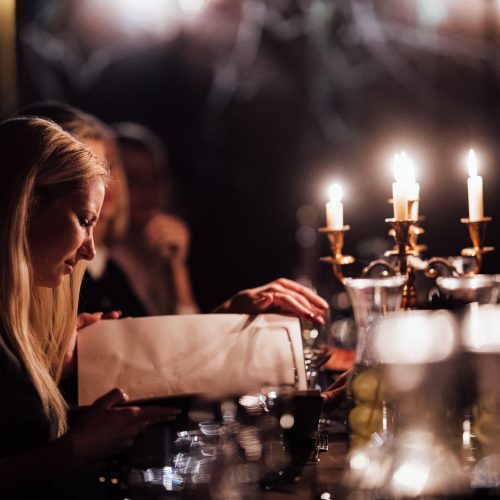 Šiurpą kelianti vakarienė „Haunted Dinner“  © Organizatorių, I. Gelūno / Fotobanko nuotr.