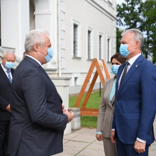 G. Nausėdos vizitas Biržuose  © R. Dačkaus / Prezidentūros nuotr.