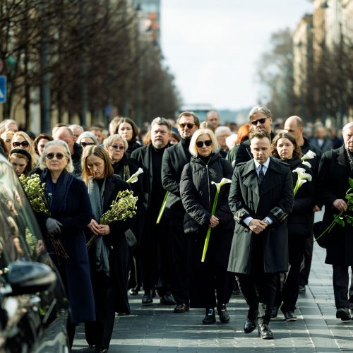 R. Tumino laidotuvės  © P. Peleckio, L. Balandžio / BNS nuotr.