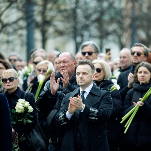 R. Tumino laidotuvės  © P. Peleckio, L. Balandžio / BNS nuotr.