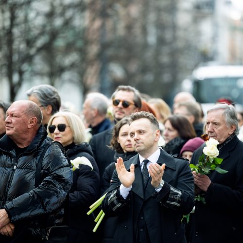 R. Tumino laidotuvės  © P. Peleckio, L. Balandžio / BNS nuotr.