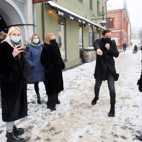 Kauno barai ir kavinės prisijungė prie protesto akcijos  © Laimučio Brundzos, Eitvydo Kinaičio nuotr.