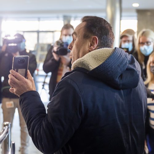 Įsigaliojo nauja patekimo į Seimo rūmus tvarka  © L. Balandžio / BNS nuotr.