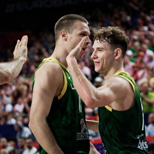 Europos krepšinio čempionatas: Lietuva – Vengrija 87:64  © FIBA nuotr.