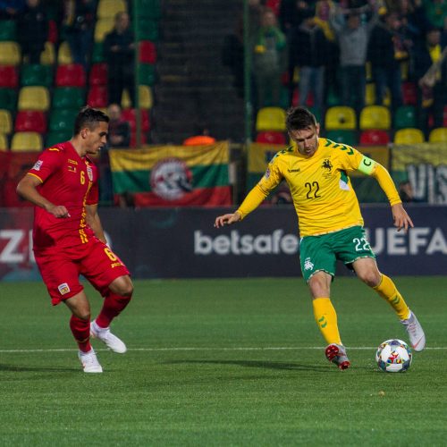 Futbolas: Lietuva-Rumunija 1:2  © Pauliaus Peleckio/Fotobankas nuotr.