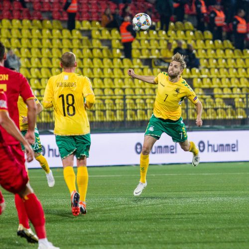 Futbolas: Lietuva-Rumunija 1:2  © Pauliaus Peleckio/Fotobankas nuotr.