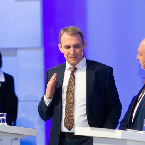 Kandidatų į prezidentus debatai  © I.Gelūno /Fotobanko nuotr.