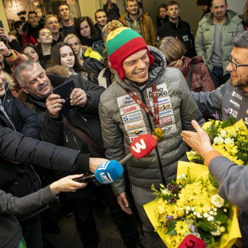 Lenktynininkų sutiktuvės  © P.Peleckio/Fotobanko nuotr.