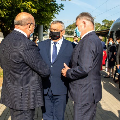 J. Narkevičiaus, A. Adamczyko ir V. Matijošaičio susitikimas Kaune  © T.Bilūno/Fotobanko nuotr.