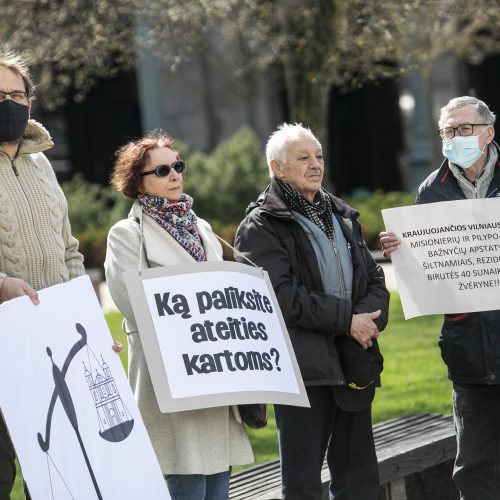 Kultūros paveldo laidotuvės  © P. Peleckio/Fotobanko nuotr. 