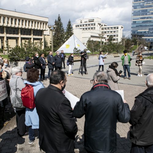 Kultūros paveldo laidotuvės  © P. Peleckio/Fotobanko nuotr. 