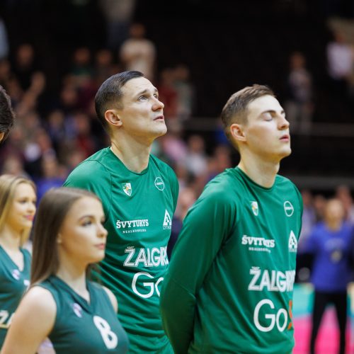 LKL ketvirtfinalis: Kauno „Žalgiris“ – Klaipėdos „Neptūnas“ 89:60  © E. Ovčarenko / BNS nuotr.