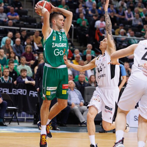 LKL ketvirtfinalis: Kauno „Žalgiris“ – Klaipėdos „Neptūnas“ 89:60  © E. Ovčarenko / BNS nuotr.