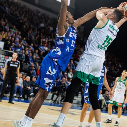 LKL: „Neptūnas“ – „Žalgiris“ 71:79  © E. Ovčarenko / BNS nuotr.