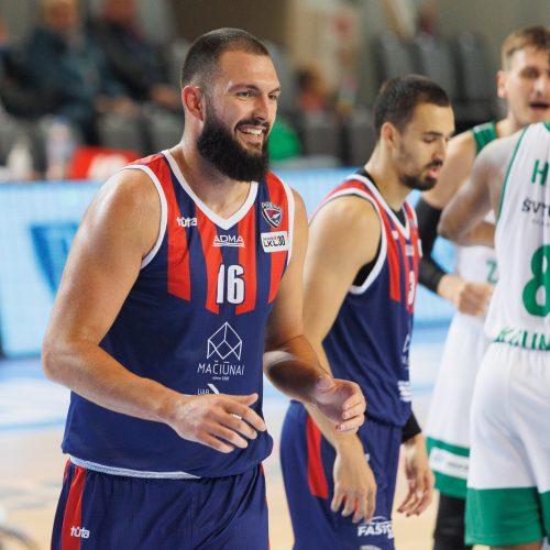 LKL: Prienų „Labas Gas“ – Kauno „Žalgiris“ 66:91  © E. Ovčarenko / BNS nuotr.