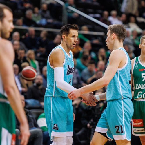 LKL: Kauno „Žalgiris“ –  Alytaus „Wolves“ 90:85  © E. Ovčarenko / BNS nuotr.