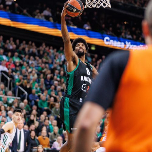 Eurolyga: Kauno „Žalgiris“ – Atėnų „Panathinaikos“ 67:81  © E. Ovčarenko / BNS nuotr.