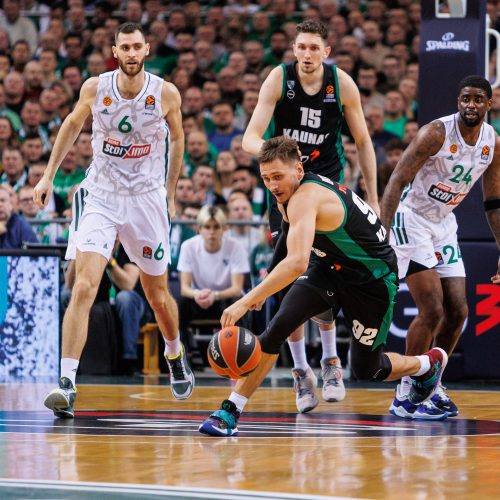 Eurolyga: Kauno „Žalgiris“ – Atėnų „Panathinaikos“ 67:81  © E. Ovčarenko / BNS nuotr.