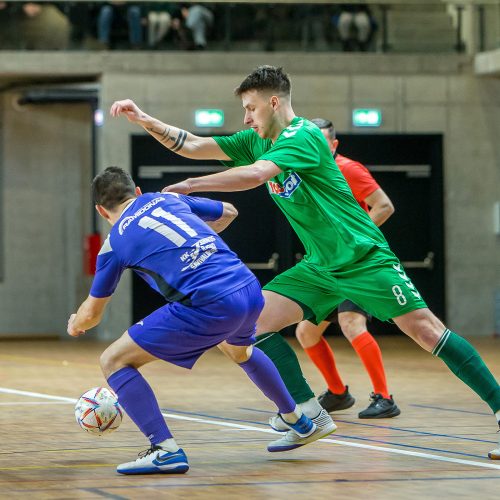 Lietuvos futsalo A lygos finalas: „K. Žalgiris“ – „Vikingai“ 2:1  © Evaldo Šemioto nuotr.