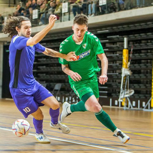 Lietuvos futsalo A lygos finalas: „K. Žalgiris“ – „Vikingai“ 2:1  © Evaldo Šemioto nuotr.