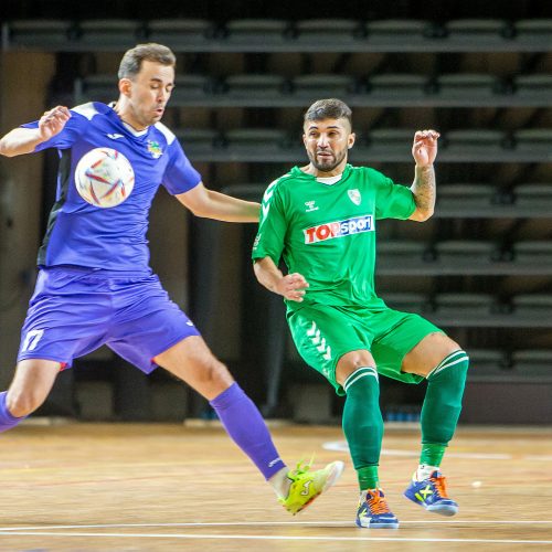 Lietuvos futsalo A lygos finalas: „K. Žalgiris“ – „Vikingai“ 2:1  © Evaldo Šemioto nuotr.