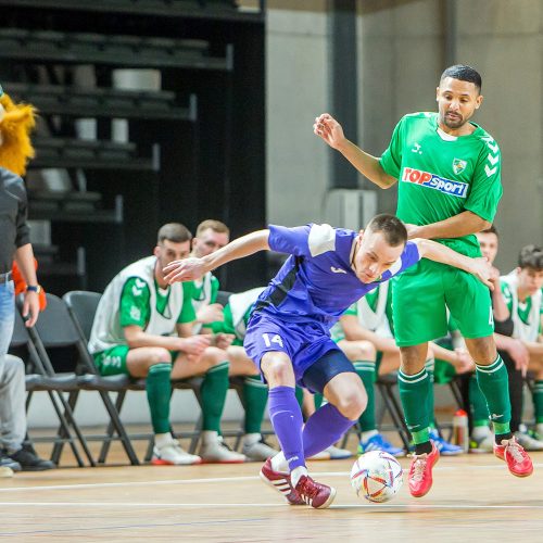 Lietuvos futsalo A lygos finalas: „K. Žalgiris“ – „Vikingai“ 2:1  © Evaldo Šemioto nuotr.