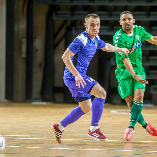 Lietuvos futsalo A lygos finalas: „K. Žalgiris“ – „Vikingai“ 2:1  © Evaldo Šemioto nuotr.