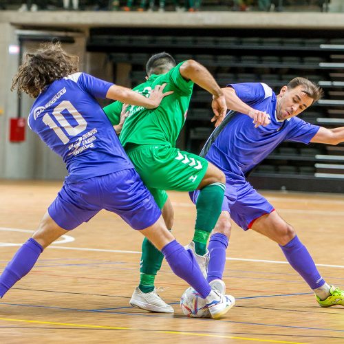 Lietuvos futsalo A lygos finalas: „K. Žalgiris“ – „Vikingai“ 2:1  © Evaldo Šemioto nuotr.