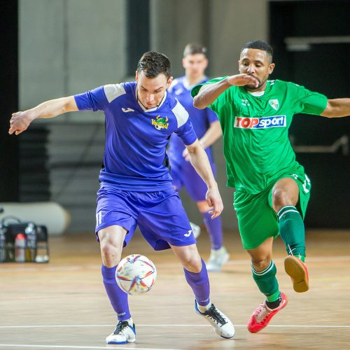 Lietuvos futsalo A lygos finalas: „K. Žalgiris“ – „Vikingai“ 2:1  © Evaldo Šemioto nuotr.