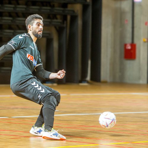 Lietuvos futsalo A lygos finalas: „K. Žalgiris“ – „Vikingai“ 2:1  © Evaldo Šemioto nuotr.