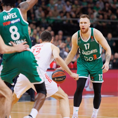 Eurolyga: Kauno „Žalgiris“ – Belgrado  „Crvena zvezda“ 71:66  © E. Ovčarenko / BNS nuotr.