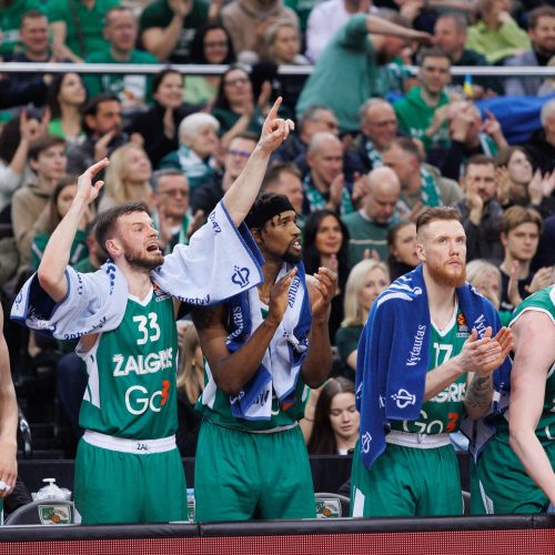 Eurolyga: Kauno „Žalgiris“ – Belgrado  „Crvena zvezda“ 71:66  © E. Ovčarenko / BNS nuotr.