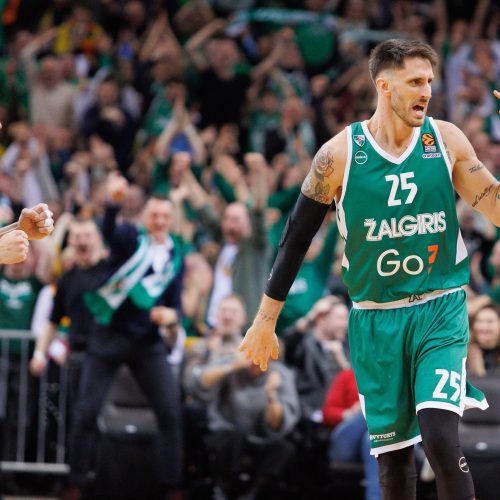 Eurolyga: Kauno „Žalgiris“ – Belgrado  „Crvena zvezda“ 71:66  © E. Ovčarenko / BNS nuotr.