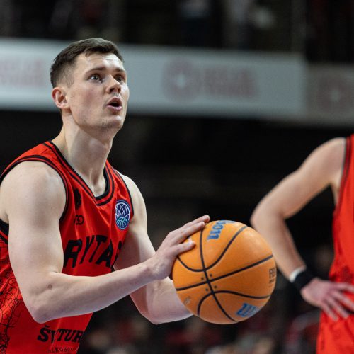 FIBA Čempionų lyga: Vilniaus „Rytas“ – Manresos BAXI 96:95  © P. Peleckio/BNS nuotr.