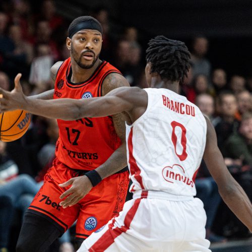 FIBA Čempionų lyga: Vilniaus „Rytas“ – Manresos BAXI 96:95  © P. Peleckio/BNS nuotr.